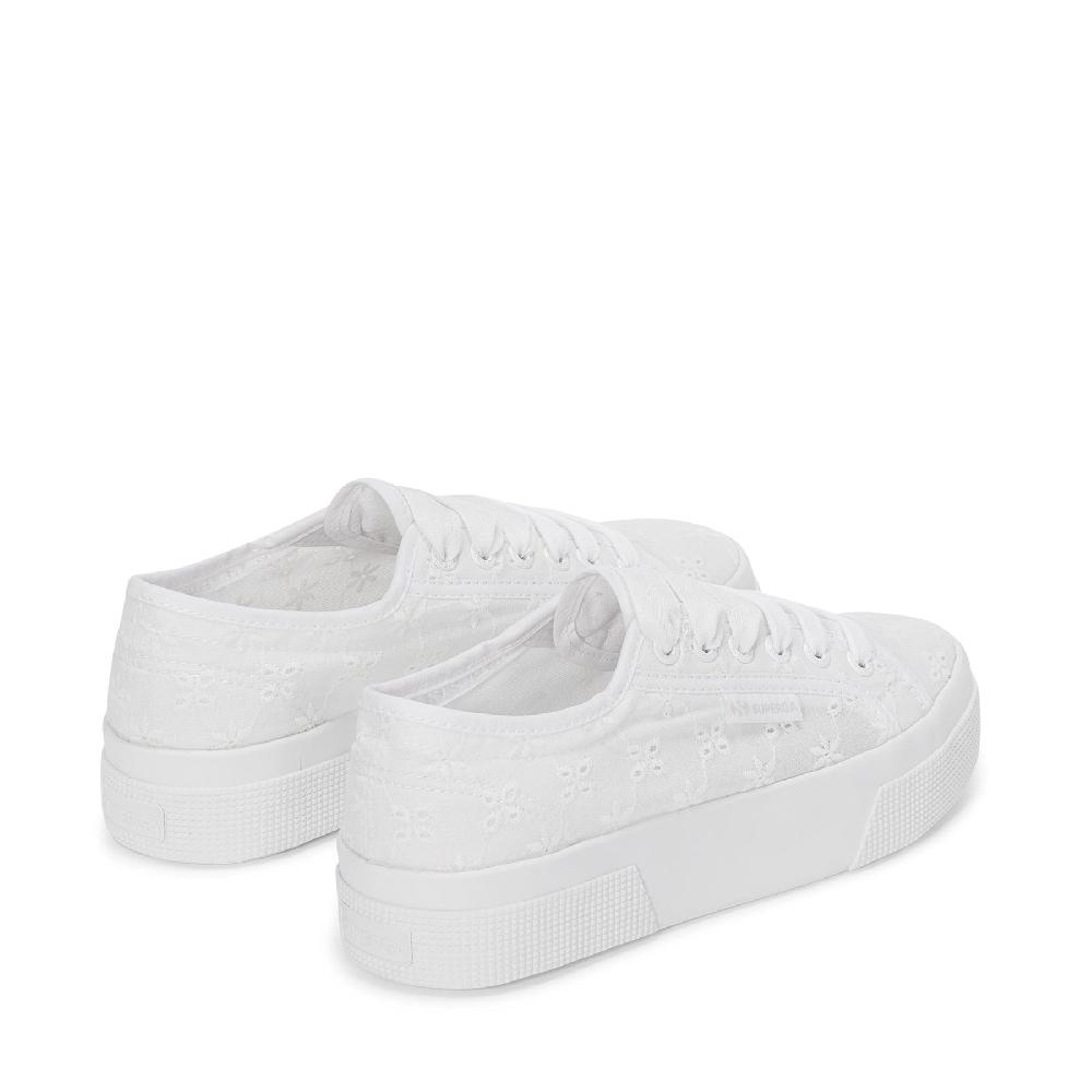Superga 2740 FLOWER SANGALLOTOTAL WHITE Offerta temporanea