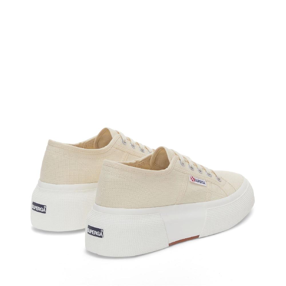 Superga 2287 BUBBLEBEIGE LT EGGSHELL-F AVORIO Offerte giornaliere