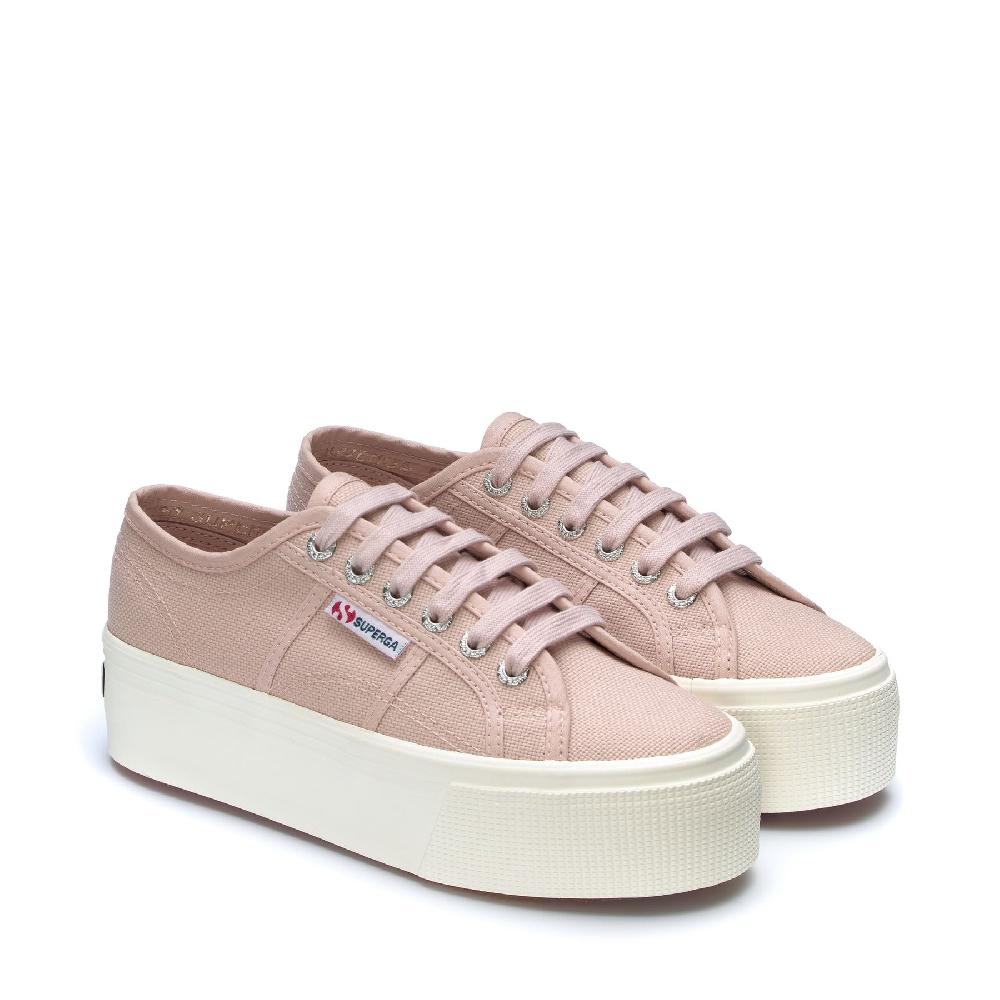 Superga 2790 PLATFORMPINK SKIN-F AVORIO Offerte speciali