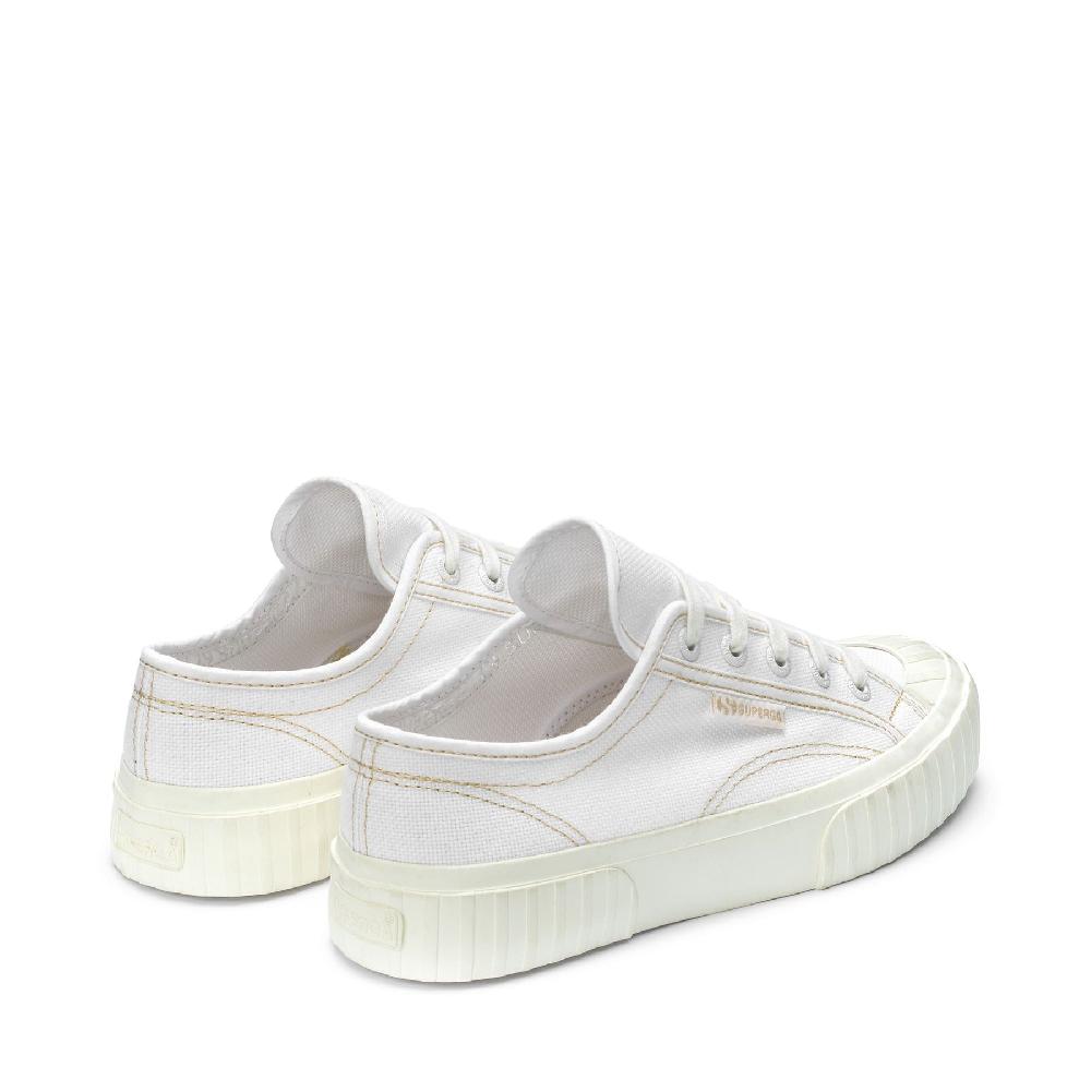 Superga 2630 STRIPEWHITE-BEIGE LT Offerta settimanale