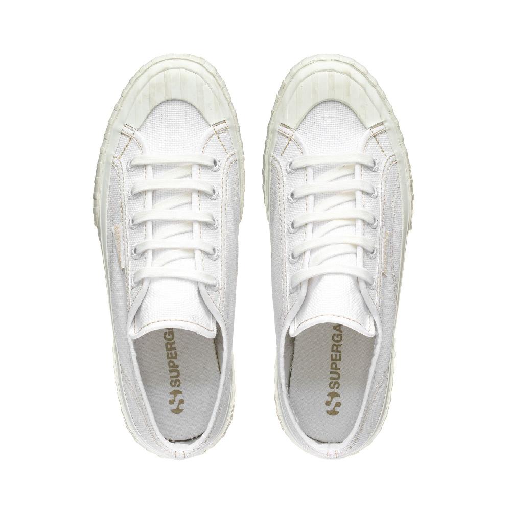 Superga 2630 STRIPEWHITE-BEIGE LT Offerta settimanale