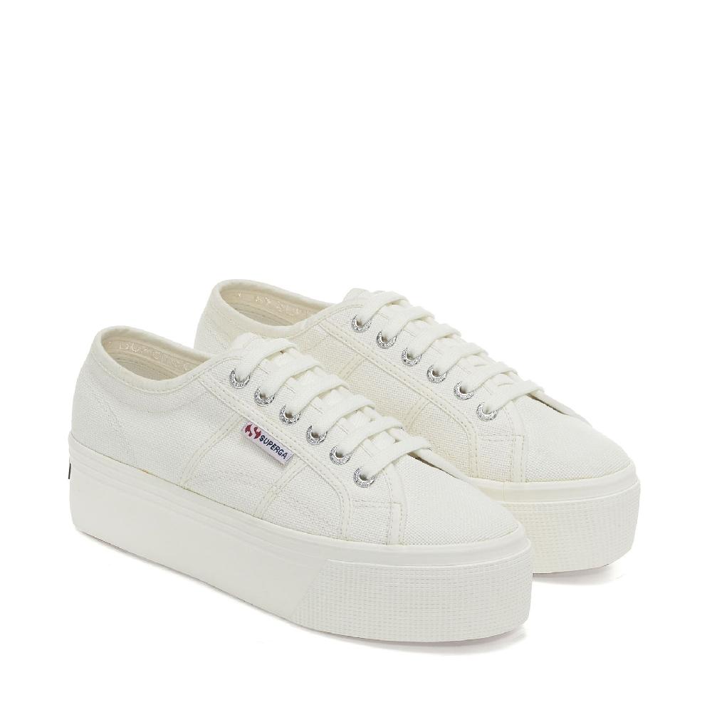 Superga 2790 PLATFORMFULL WHITE AVORIO Ultimi tre giorni