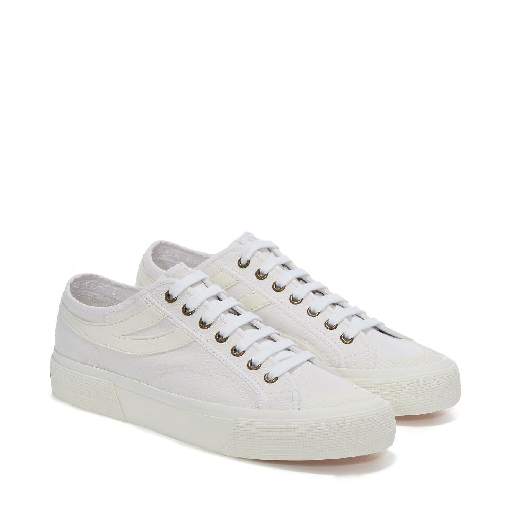 Superga 2750 PANATTA 3.0WHITE-WHITE AVORIO Fino al 65% di sconto