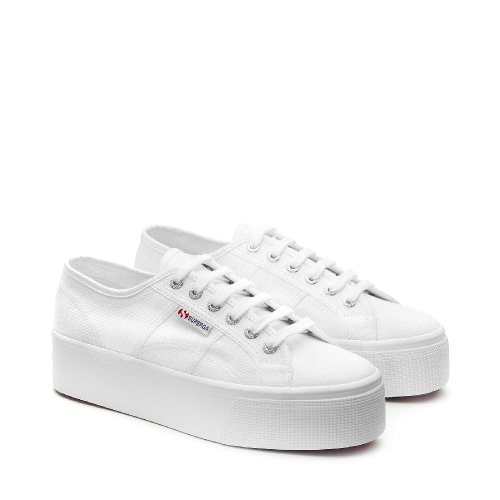 Superga 2790 PLATFORMWHITE Offerta speciale della fabbrica