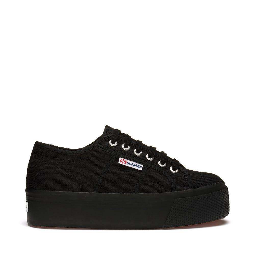 Superga 2790 PLATFORMFULL BLACK Sostegno trimestrale