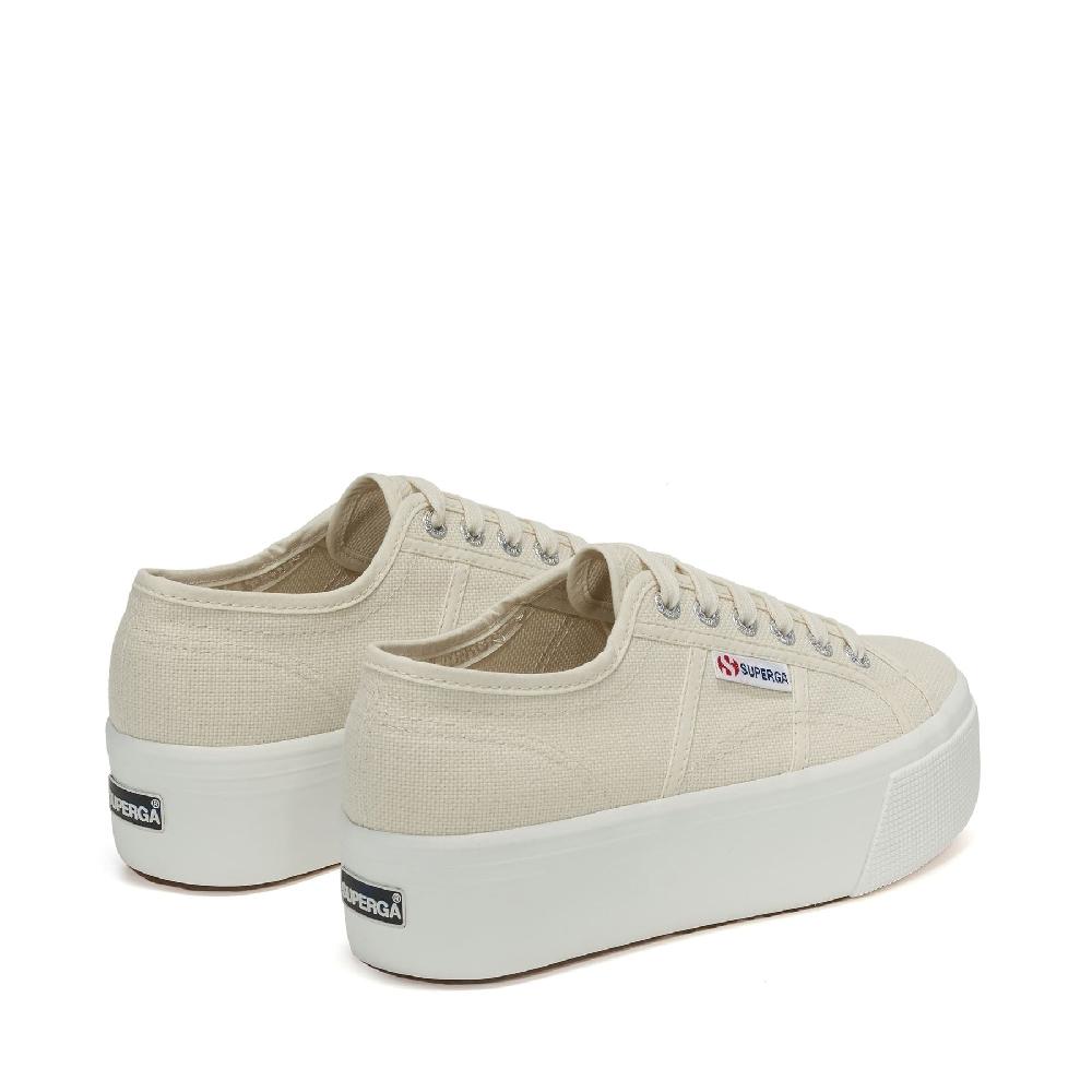 Superga 2790 PLATFORMBEIGE GESSO Solo un giorno rimasto