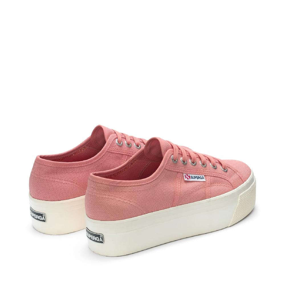 Superga 2790 PLATFORMPINK DUSTY-F AVORIO Super sconto