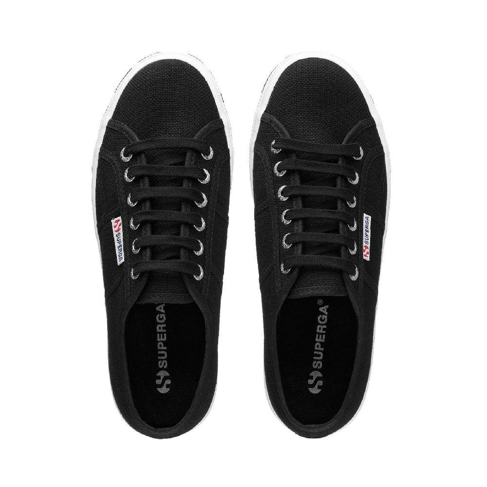 Superga 2790 PLATFORM LETTERINGBLACK Italia