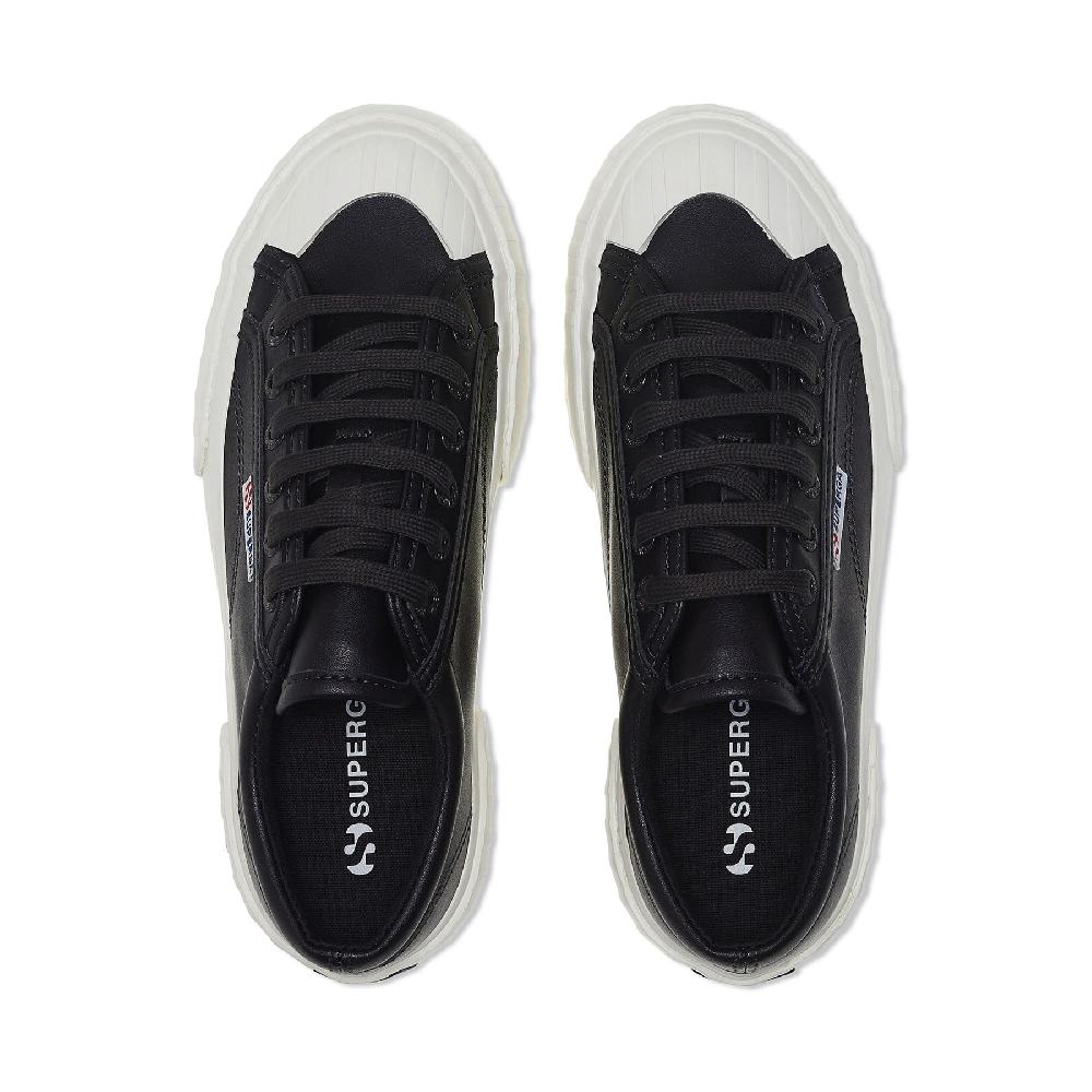 Superga 2631 STRIPE PLATFORM VEGAN MATERIALBLACK BRISTOL-FAVORIO Acquista Ora