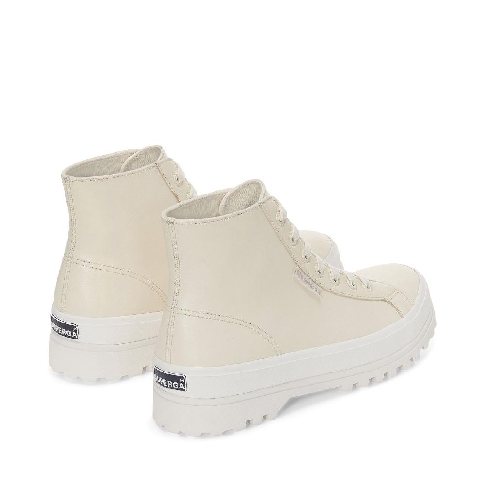 Superga 2341 ALPINA NAPPABEIGE NATURAL TOTAL-MATTE-F AVORIO Promozione Limitata
