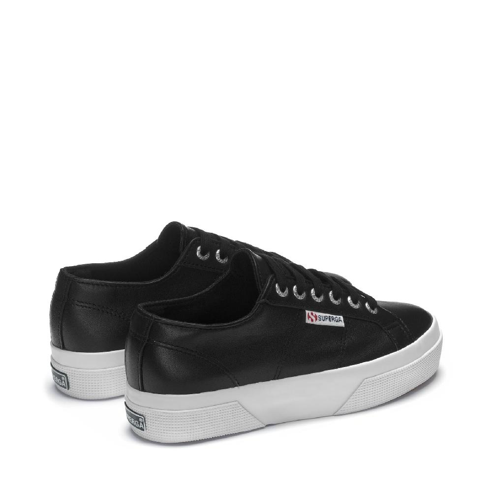 Superga 2740 PLATFORM NAPPABLACK-WHITE Fino Al -60%