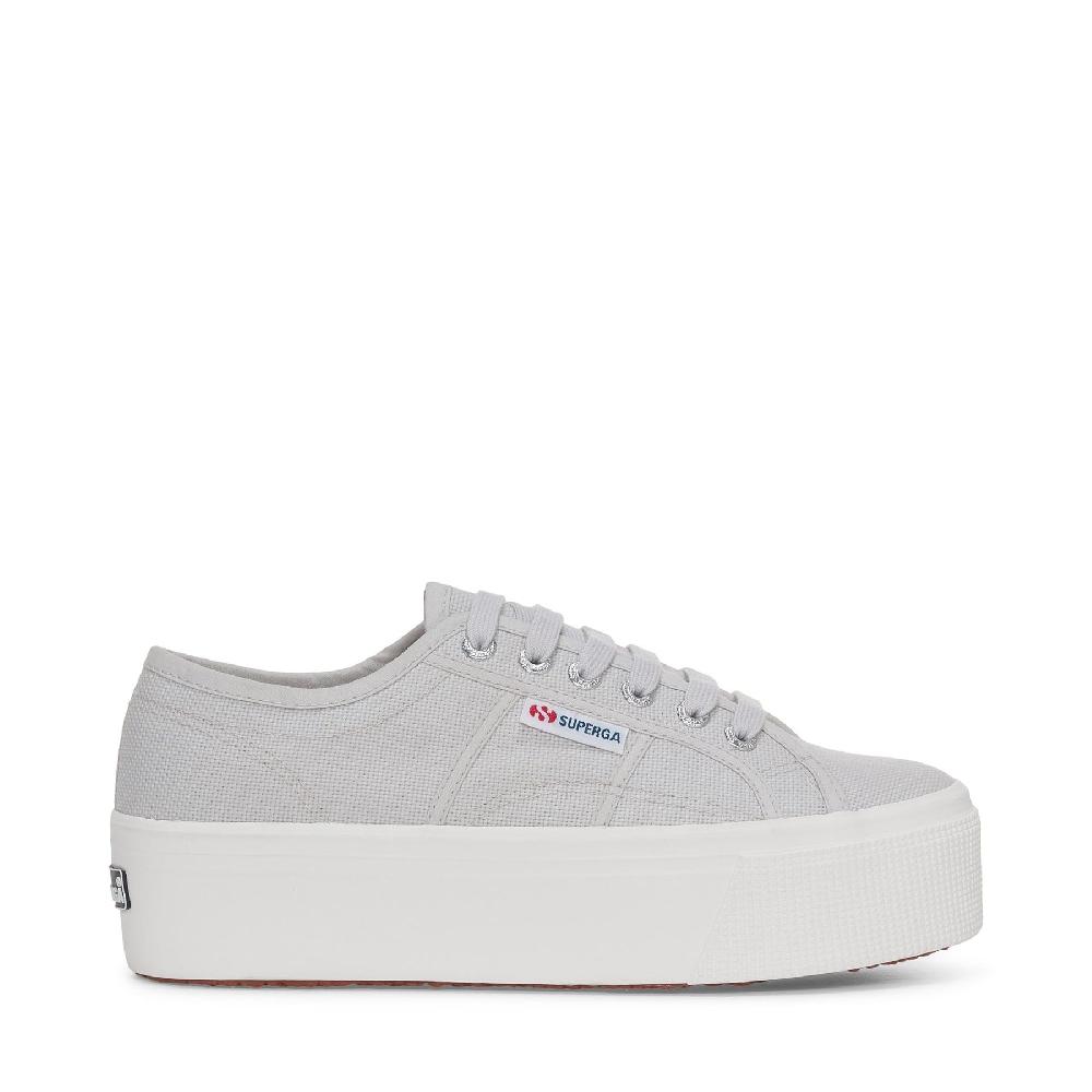 Superga 2790 PLATFORMGREY SILVER-FAVORIO Sconto