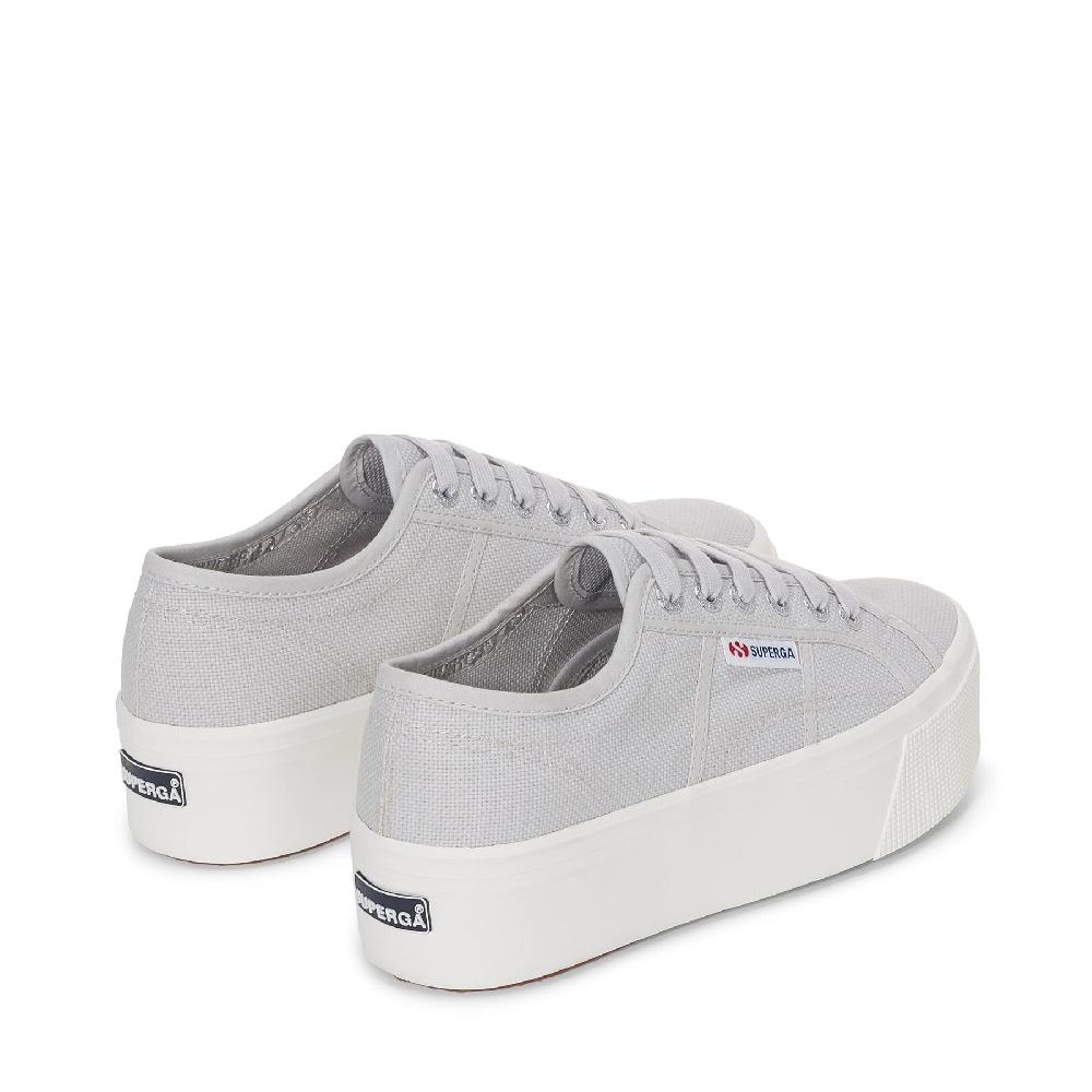 Superga 2790 PLATFORMGREY SILVER-FAVORIO Sconto