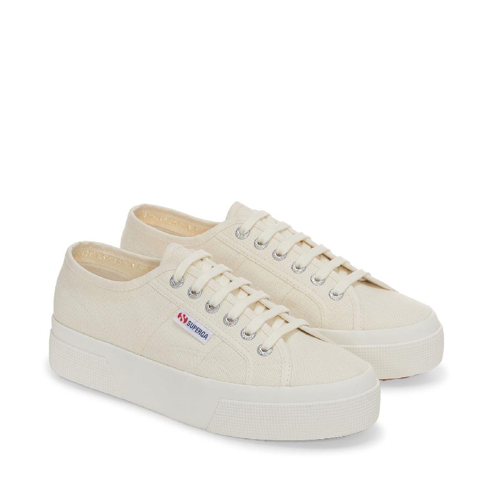 Superga 2740 PLATFORMBEIGE NATURAL-FAVORIO Offerta