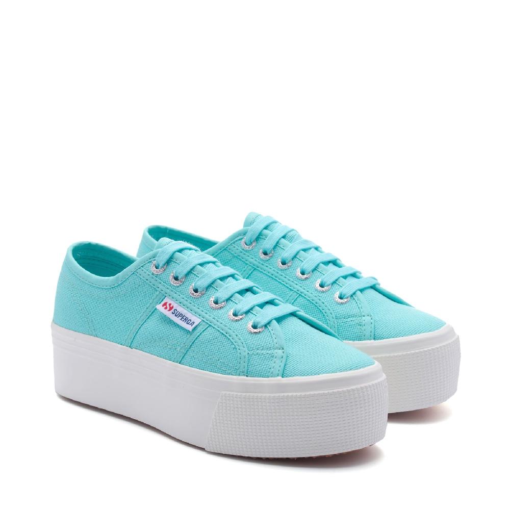 Superga 2790 PLATFORMAZURE TURQUOISE-FAVORIO Economico