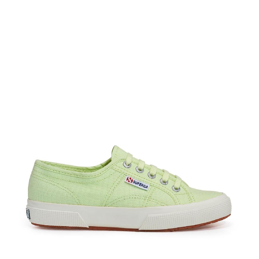 Superga 2750-COTU CLASSICGREEN PRIMROSE-F AVORIO Offerta speciale