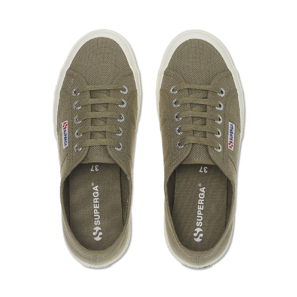 Superga 2750-COTU CLASSICGREEN SAFARI-F AVORIO Offerta natalizia
