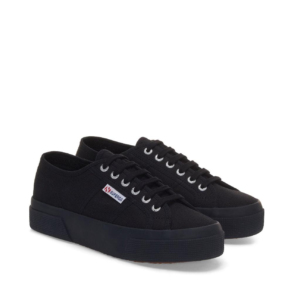 Superga 2740 PLATFORMFULL BLACK Offerta San Valentino