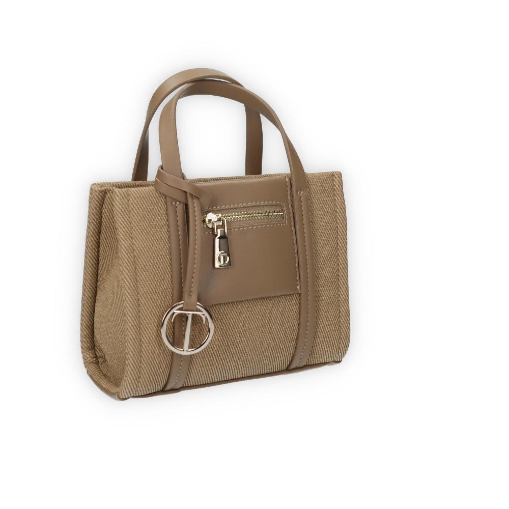 Tata Italia Shopping bag con zip esterna Online