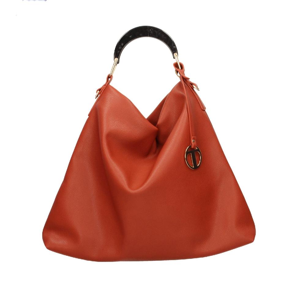Tata Italia Borsa Hobo con manico verde trasparente In Vendita