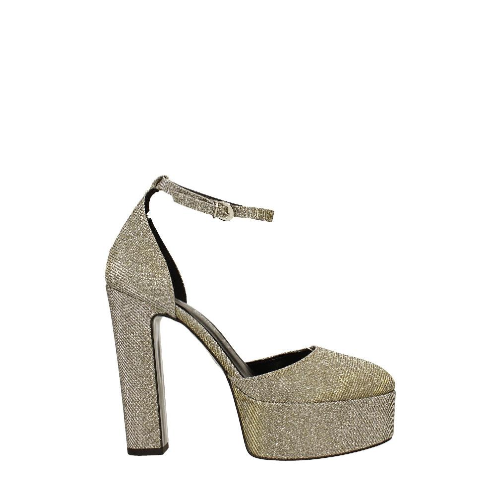 Tata Italia Décolleté platform glitterate. Made in Italy. Tacco alto 14cm