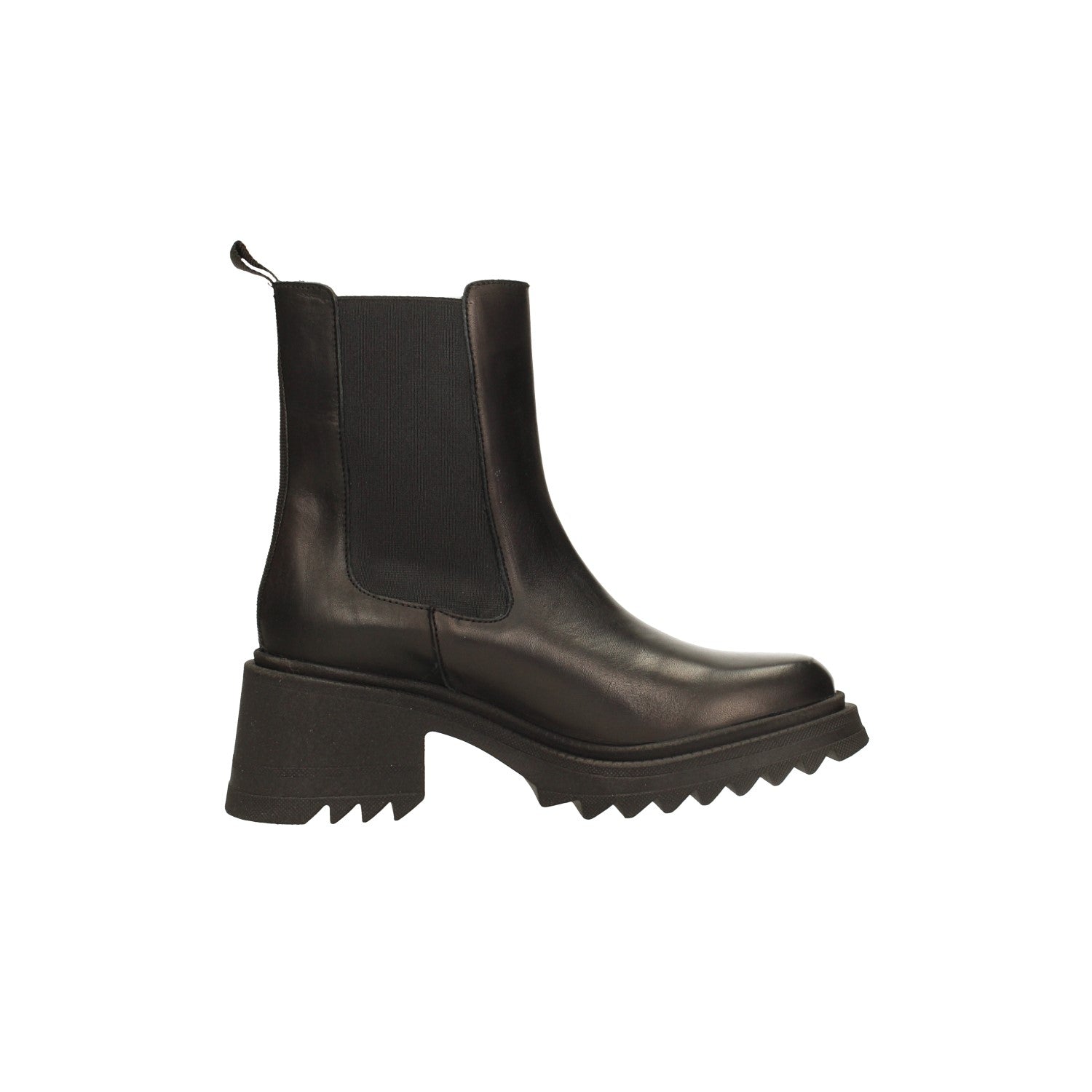Tata Italia Stivaletti in vera pelle con punta squadrata. Tacco alto 6cm Promozione Limitata