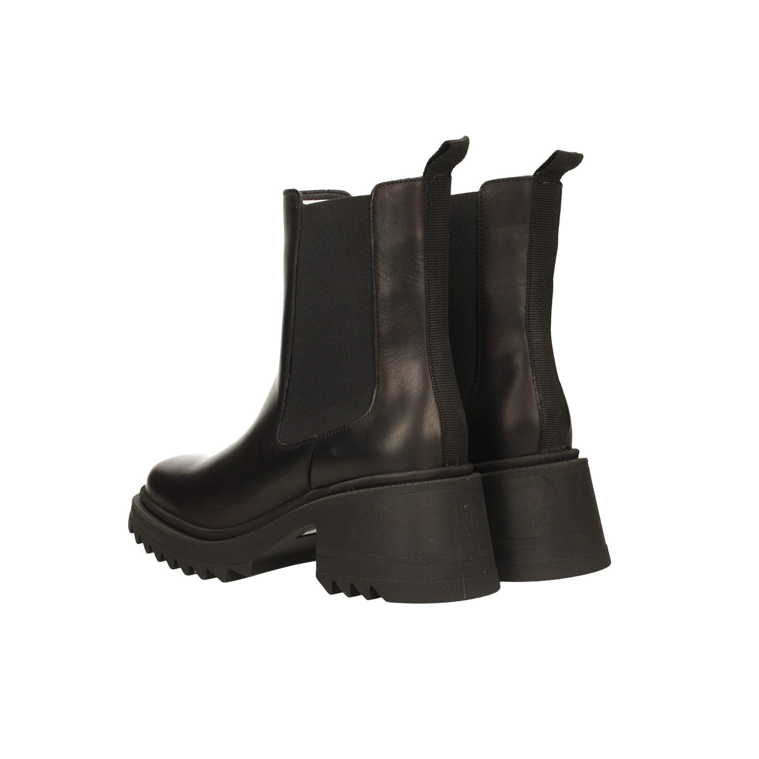 Tata Italia Stivaletti in vera pelle con punta squadrata. Tacco alto 6cm Promozione Limitata