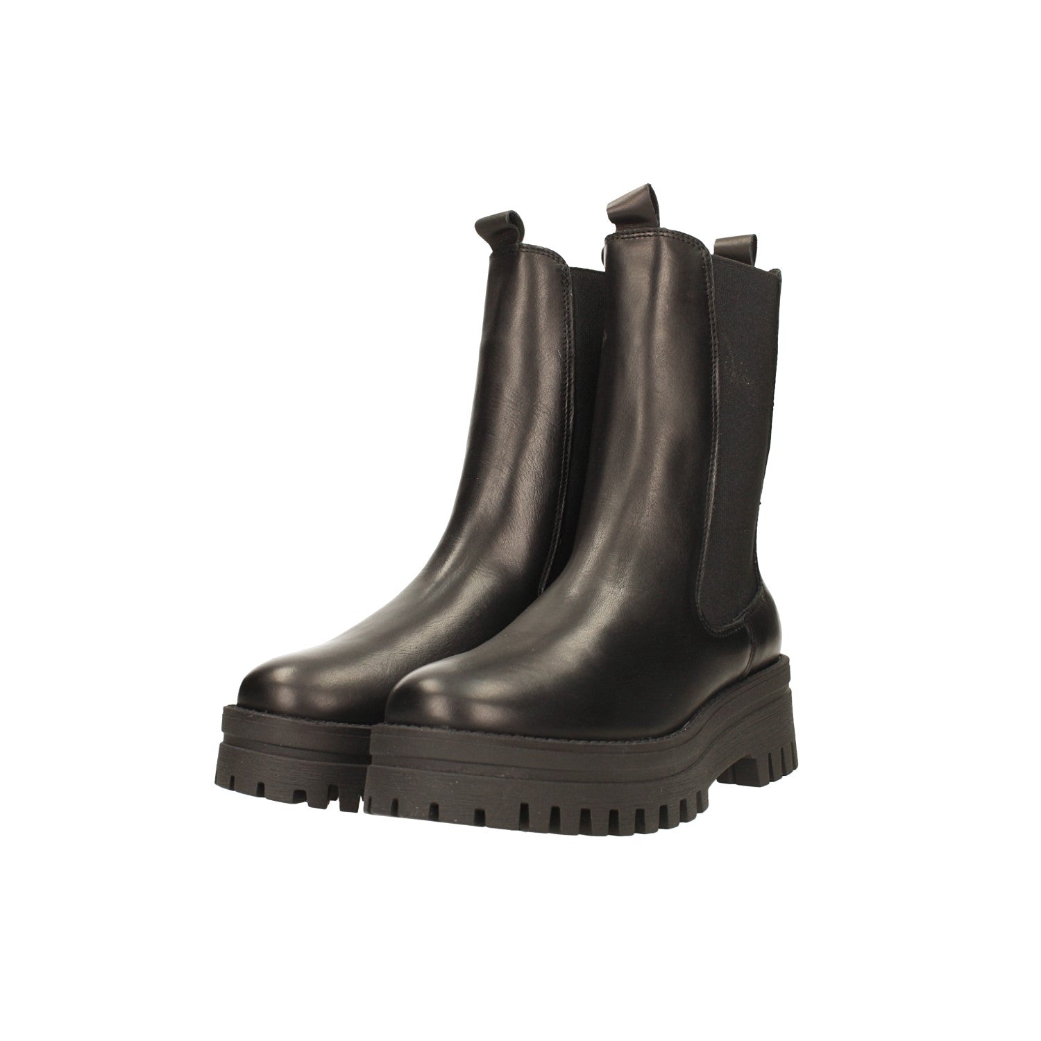 Tata Italia Stivaletti in vera pelle con suola dentellata. Tacco alto 4.5cm Shopping Online