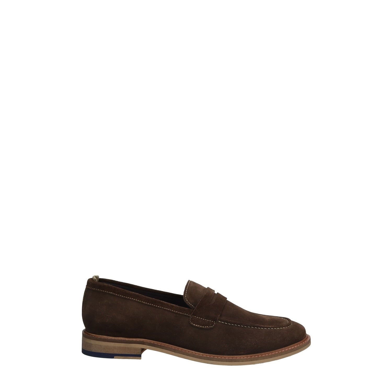 Tata Italia Slip on blu in tessuto scamosciato