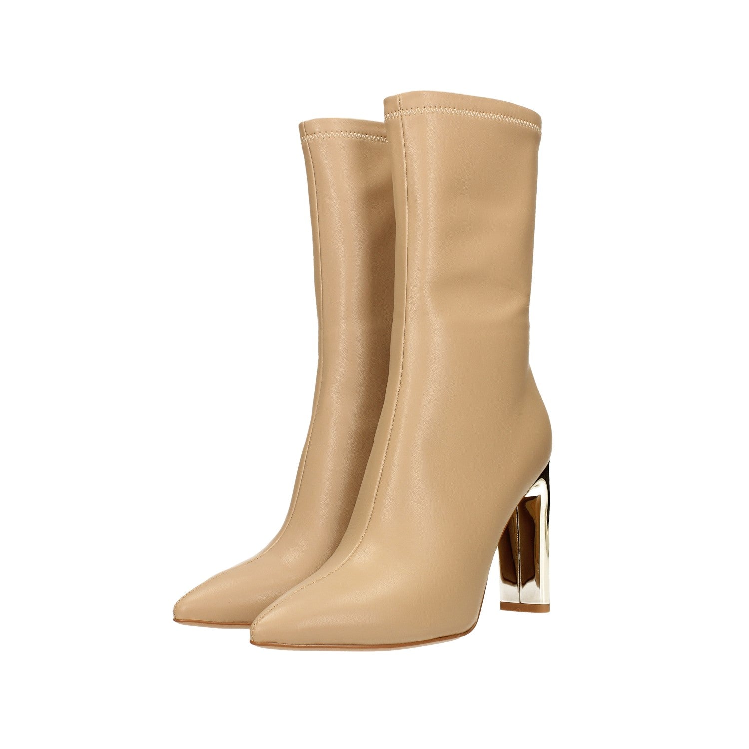 Tata Italia Stivaletti con tacco dorato specchiato alto 10.5cm Discount Store per i nuovi prodotti