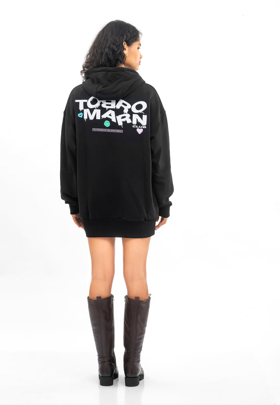 Tom Barron Abito Grand Milano con cappuccio oversize Pezzi Unici