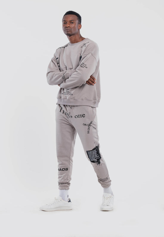 Tom Barron Tuta da ginnastica con stampa Luxe Everywhere Prezzo Ridotto