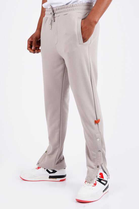 Tom Barron Pantaloni della tuta Luxe Milano con bottoni a pressione laterali Sconto