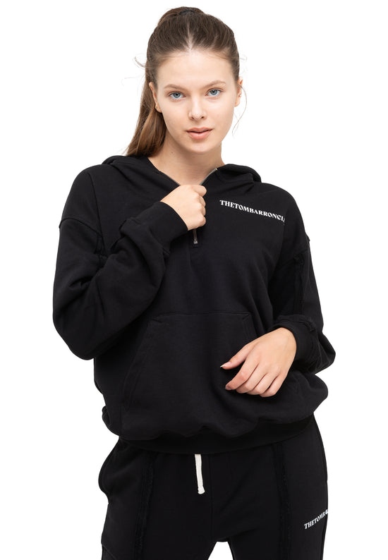 Tom Barron Collezione Milano Luxe Quarter-Zip In Saldo