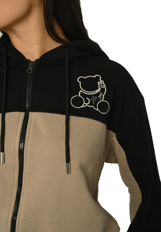 Tom Barron Ensemble con zip dell'orso di peluche Italia