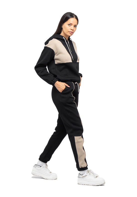 Tom Barron Prestige Tuta da ginnastica mezza zip Duo-Color Spedizione Gratuita