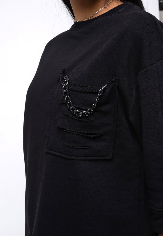 Tom Barron Tuta a catena Runway Luxe Nuovo