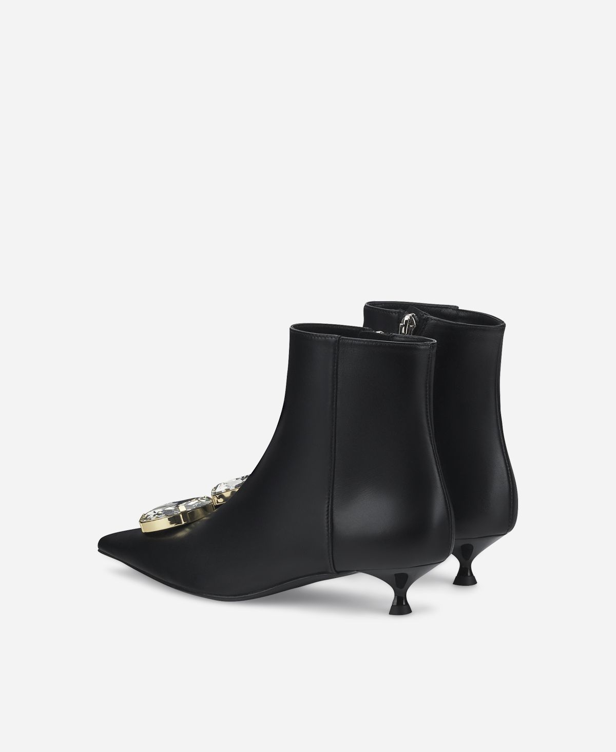 Agl Stivaletto con cristalli Nero Lenor bootie Crystal Spedizione Gratuita