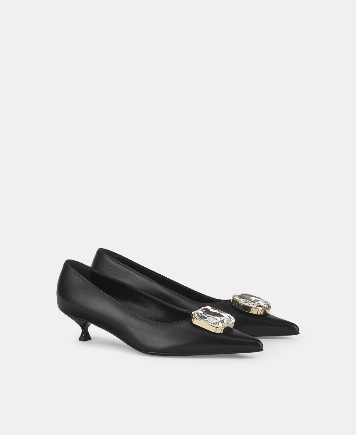 Agl Pump con cristalli Nero Lenor Crystal Pezzi Unici