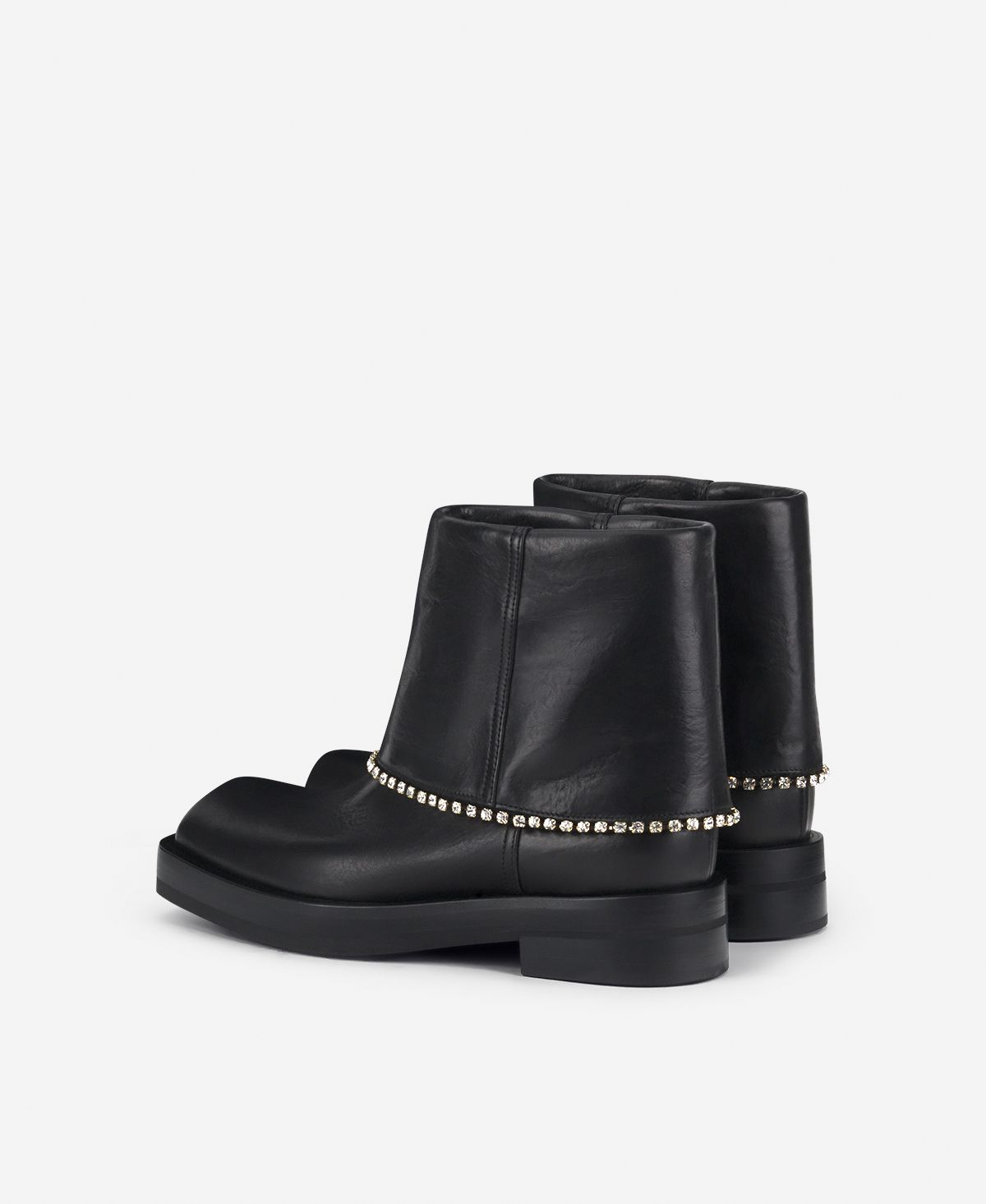 Agl Stivaletto texano con strass Nero Rina Strass Soddisfazione Garantita