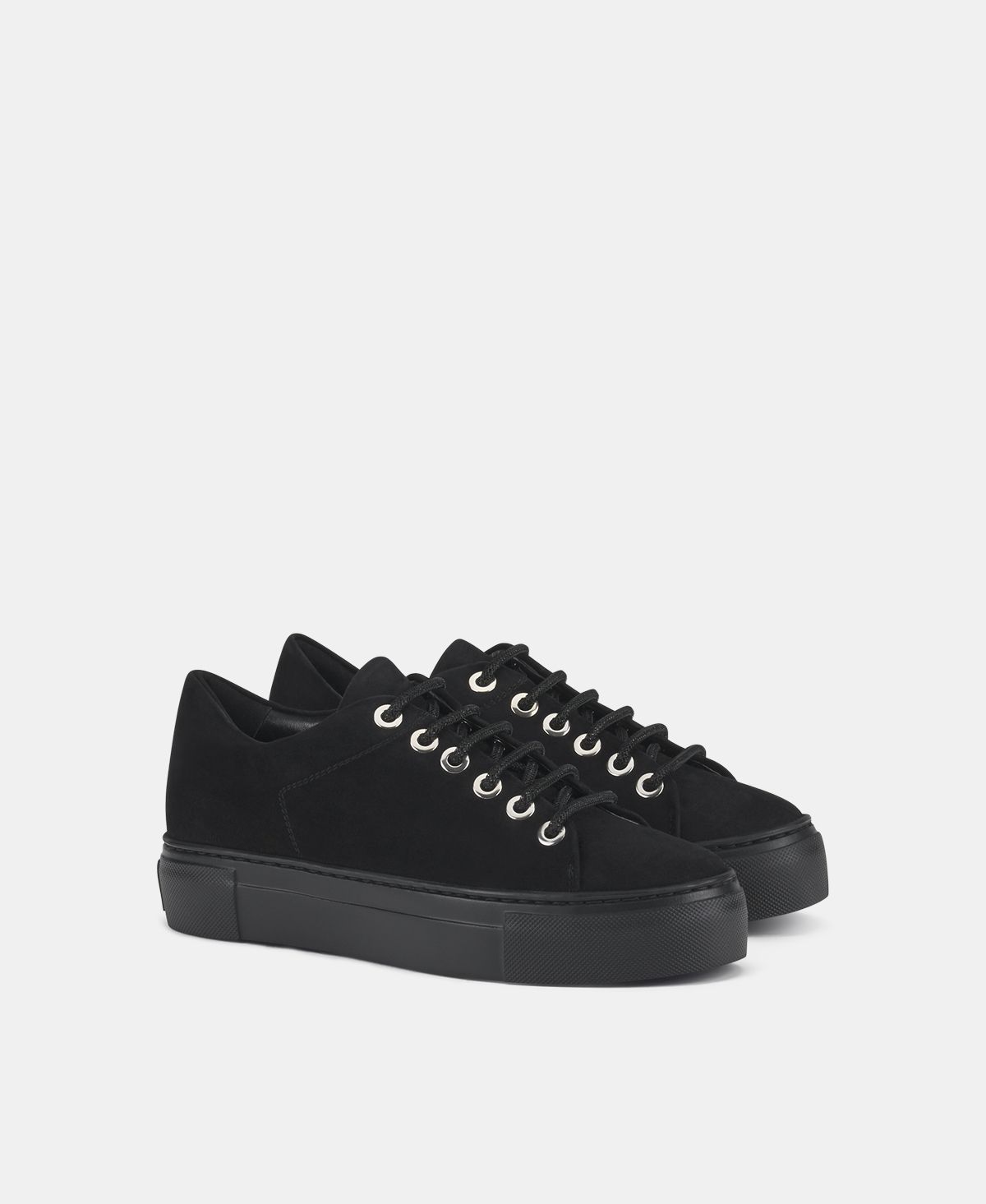 Agl Sneaker in velour Nero Crystal Shopping Online