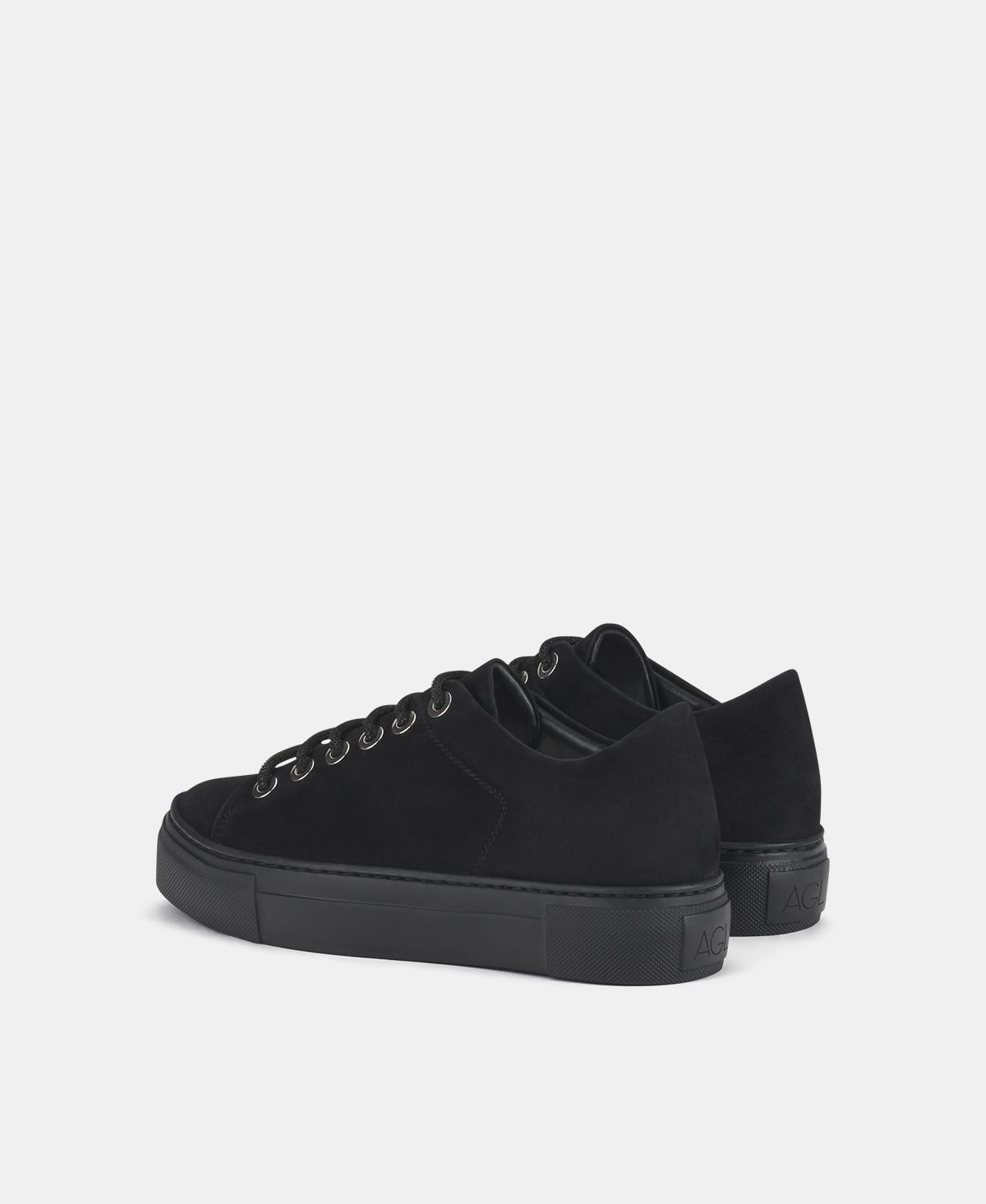 Agl Sneaker in velour Nero Crystal Shopping Online