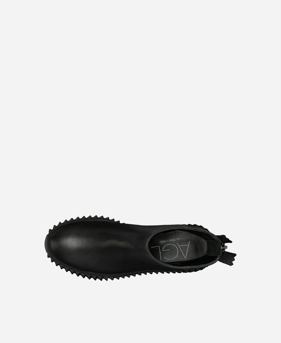 Agl Stivaletto in pelle Nero Sandy Economico