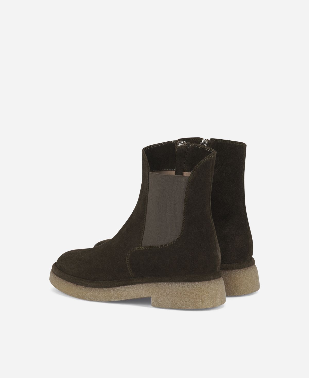 Agl Stivaletto con zip ed elastico Brown Alison R Beat Offerte