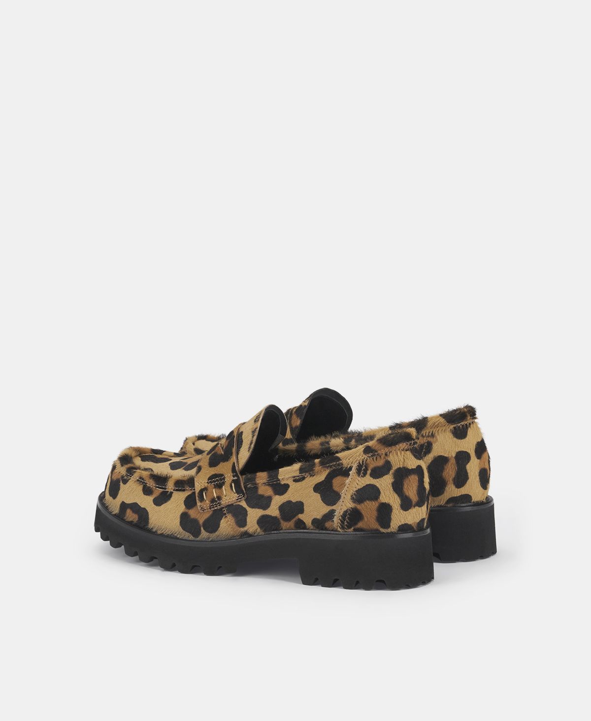 Agl Mocassino animalier con suola chunky Stampa leopard Goldie Vendita Economica