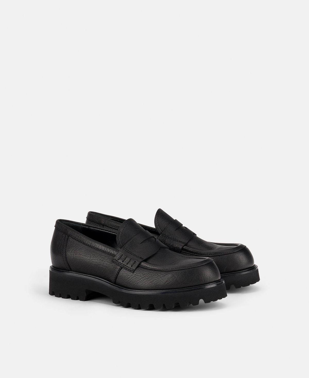 Agl Mocassino con suola chunky Nero Goldie Vendite Flash