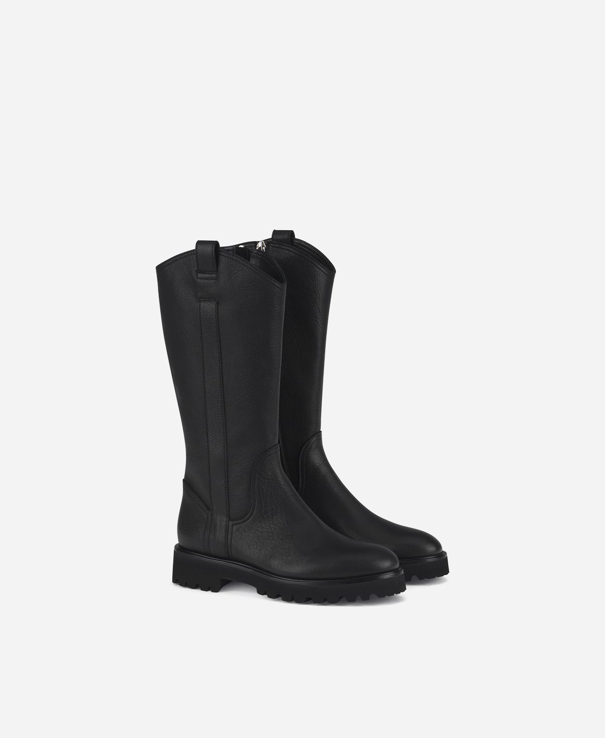 Agl Stivale in pelle Nero Goldie Boot In Saldo