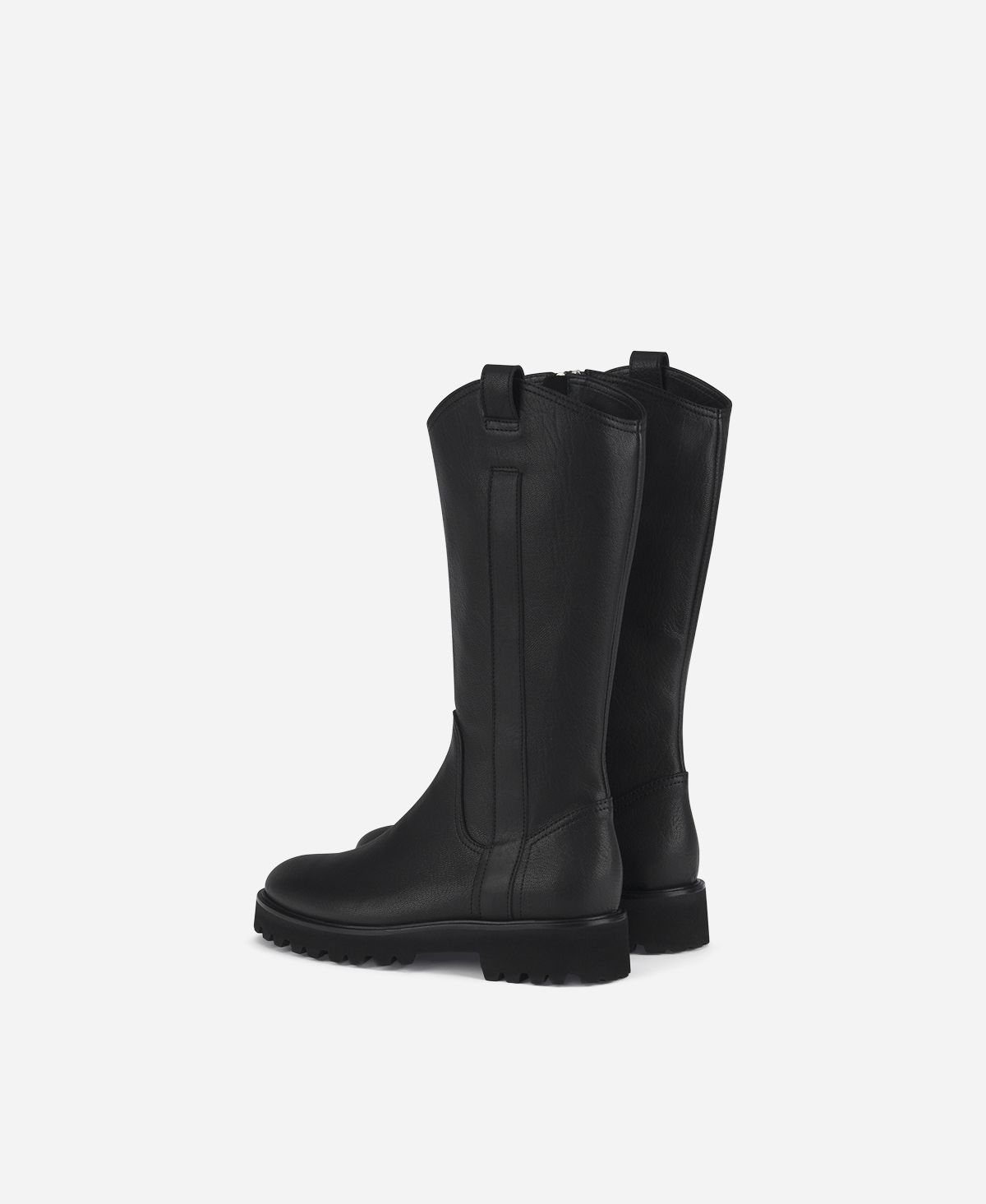 Agl Stivale in pelle Nero Goldie Boot In Saldo