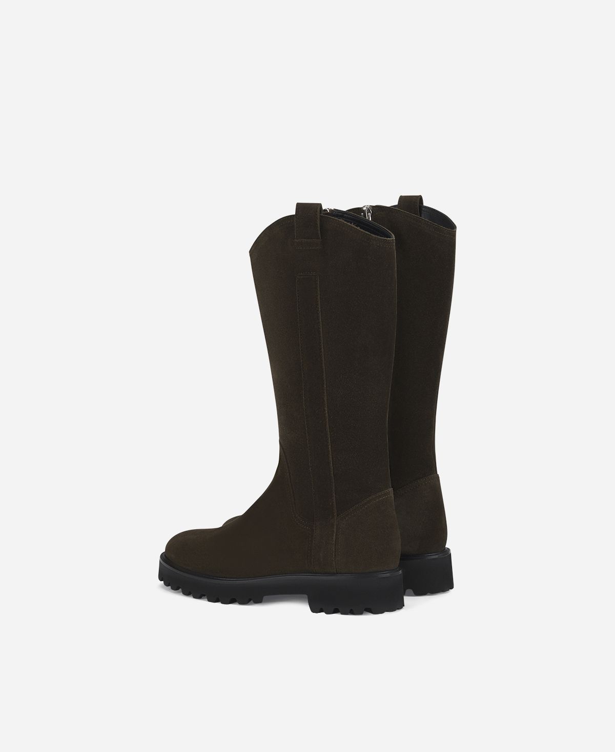 Agl Stivale in velour waterproof Brown Goldie Boot Nuovo