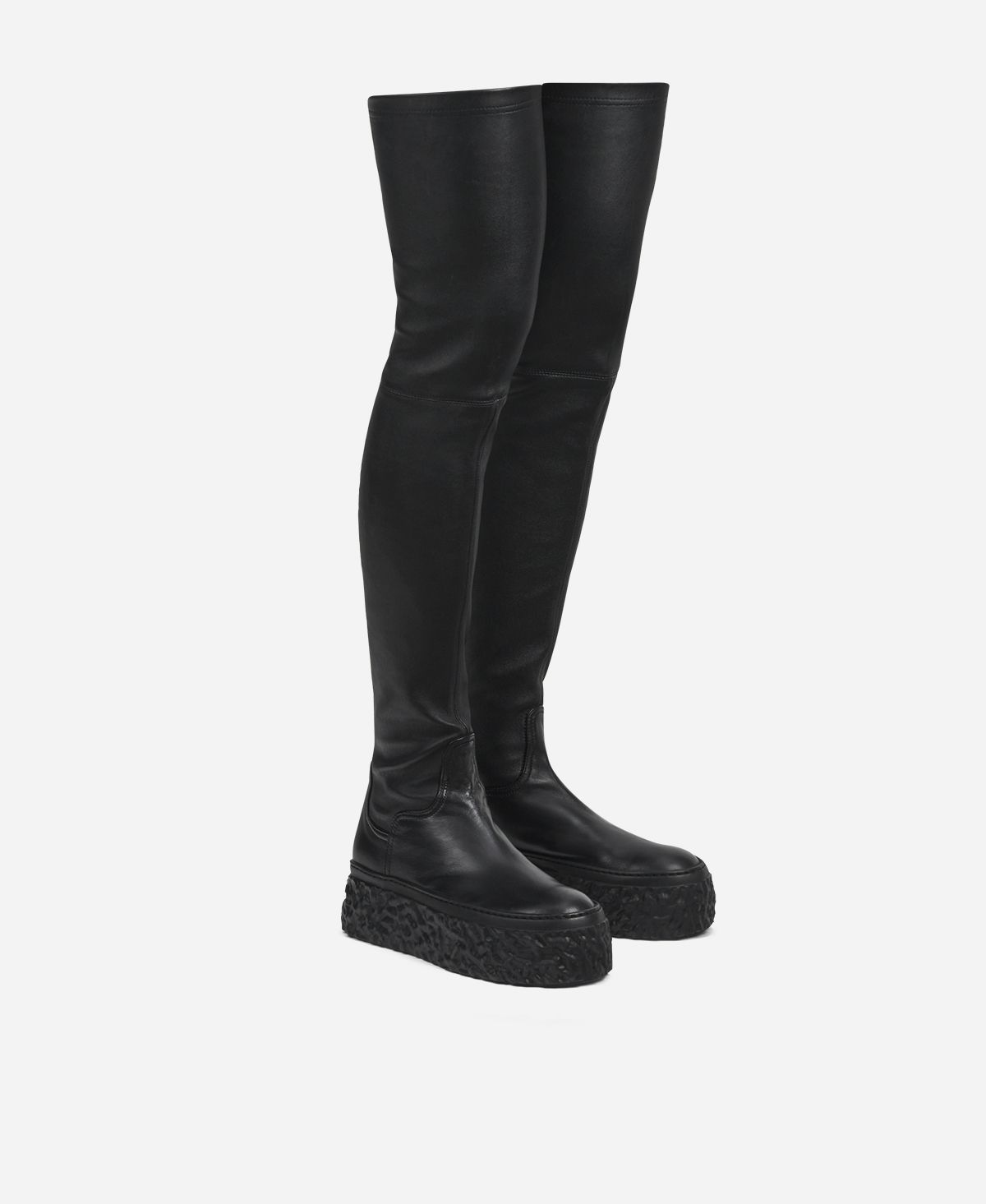 Agl Stivale cuissard stretch Nero Magma Boot Italy